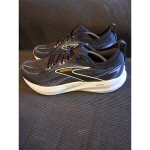 Brooks Glycerin 22 Men Size 12 2E Black white and gray Running Sneakers
